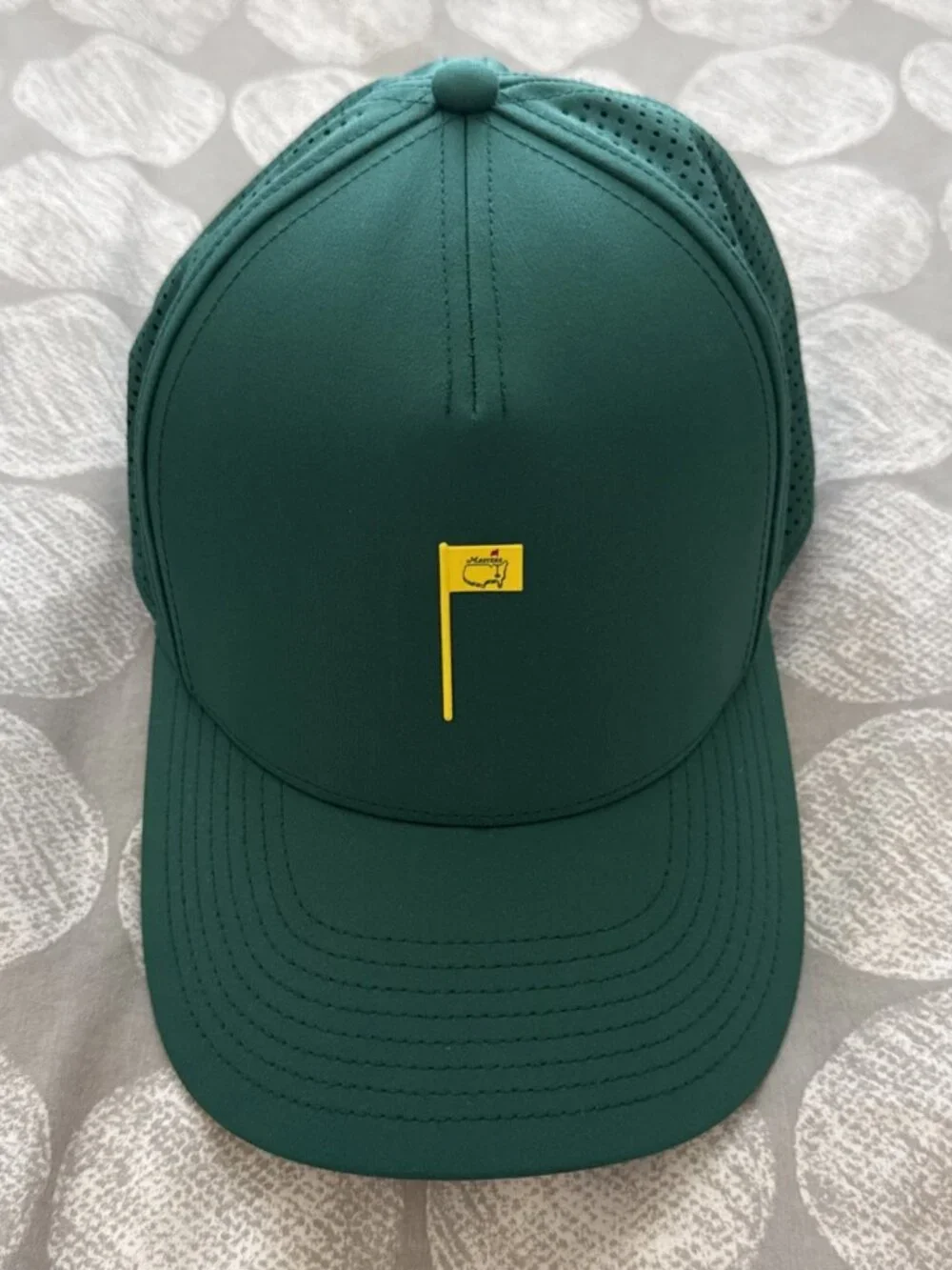 Masters American Needle Augusta National Golf Flag Pin Green Adjustable Hat Cap